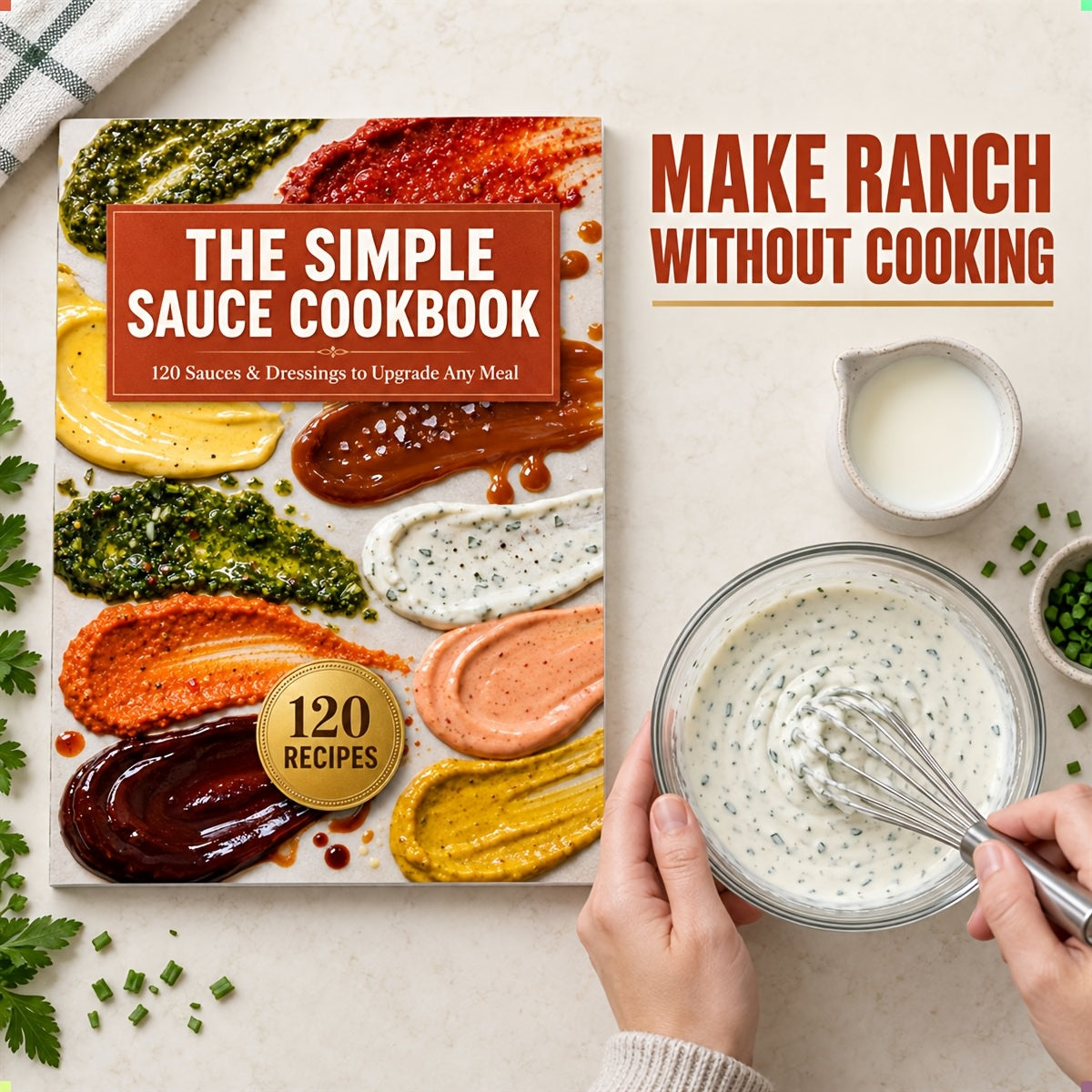 The Simple Sauce Cookbook: 120 Sauces and Dressings to Upgrade Any Meal