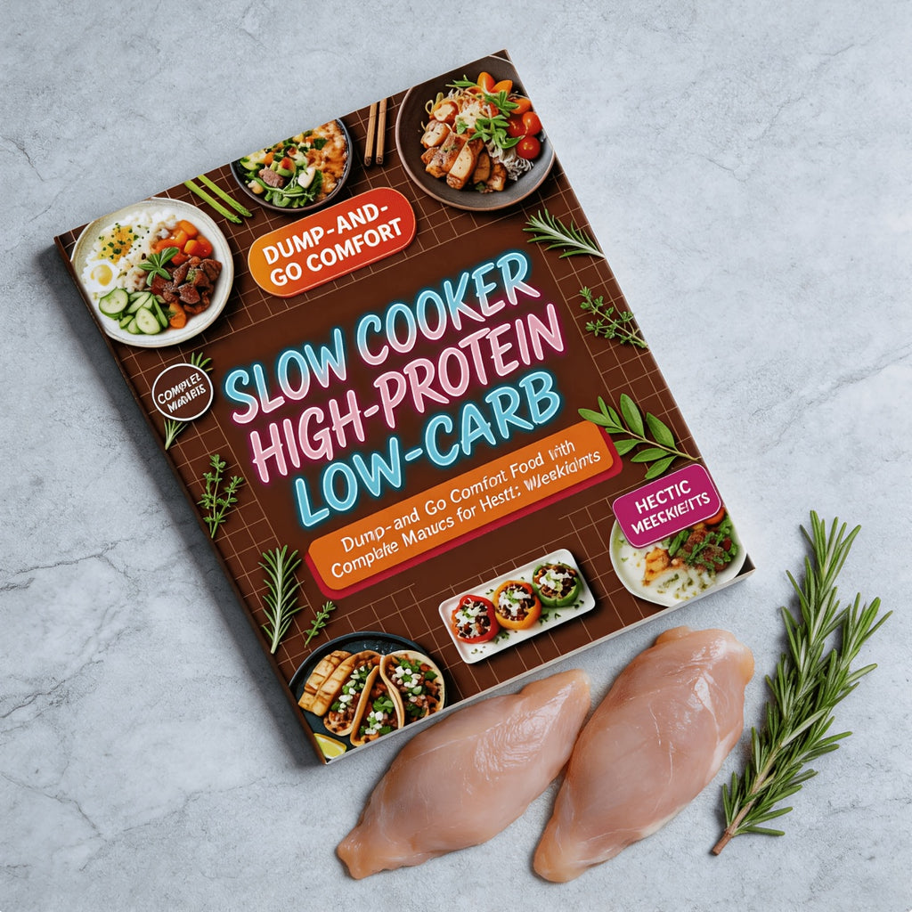 Slow Cooker High-Protein Low-Carb: Dump-and-Go Comfort Food with Complete Macros for Hectic Weeknights