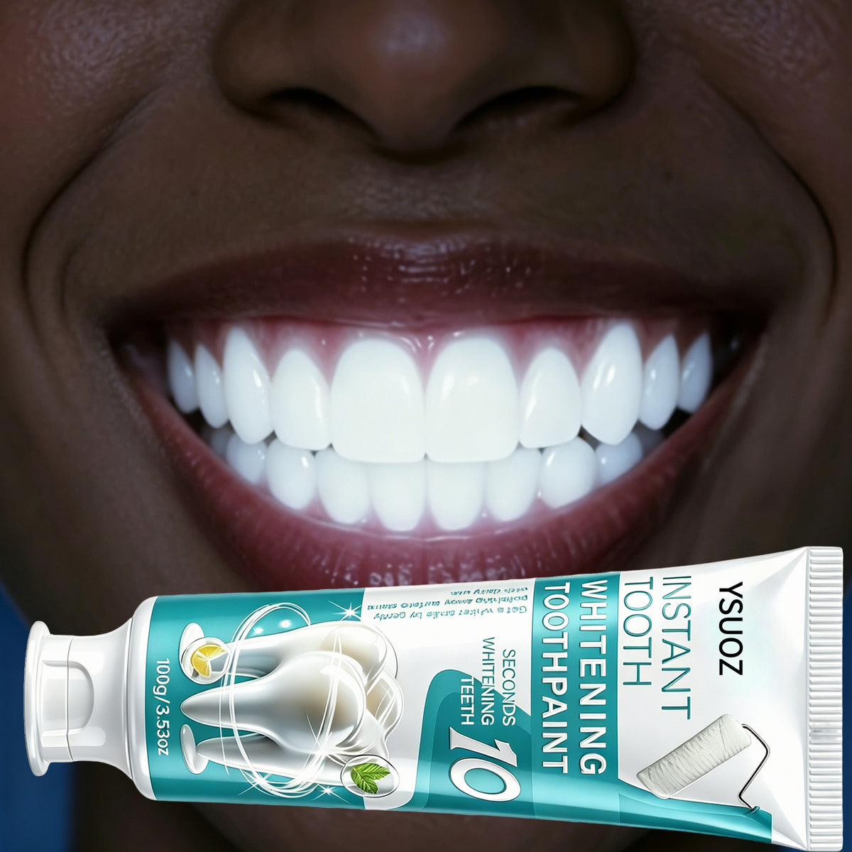 Instantly Whitens Teeth in Seconds, Confidently Shows Off Teeth, Protects Gums, Suitable for Both Men And Women