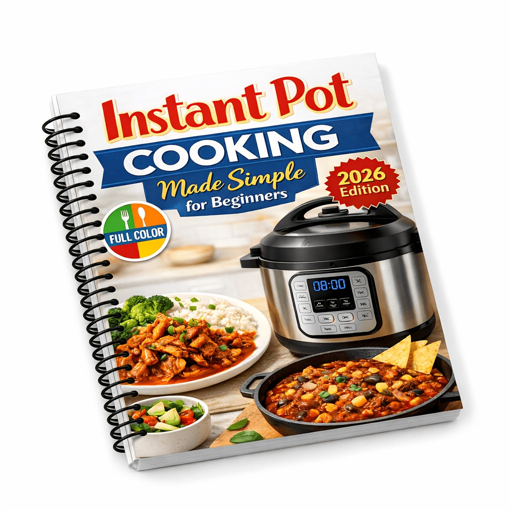 Instant Pot Cookbook for Beginners with Easy Everyday Pressure Cooker Recipes