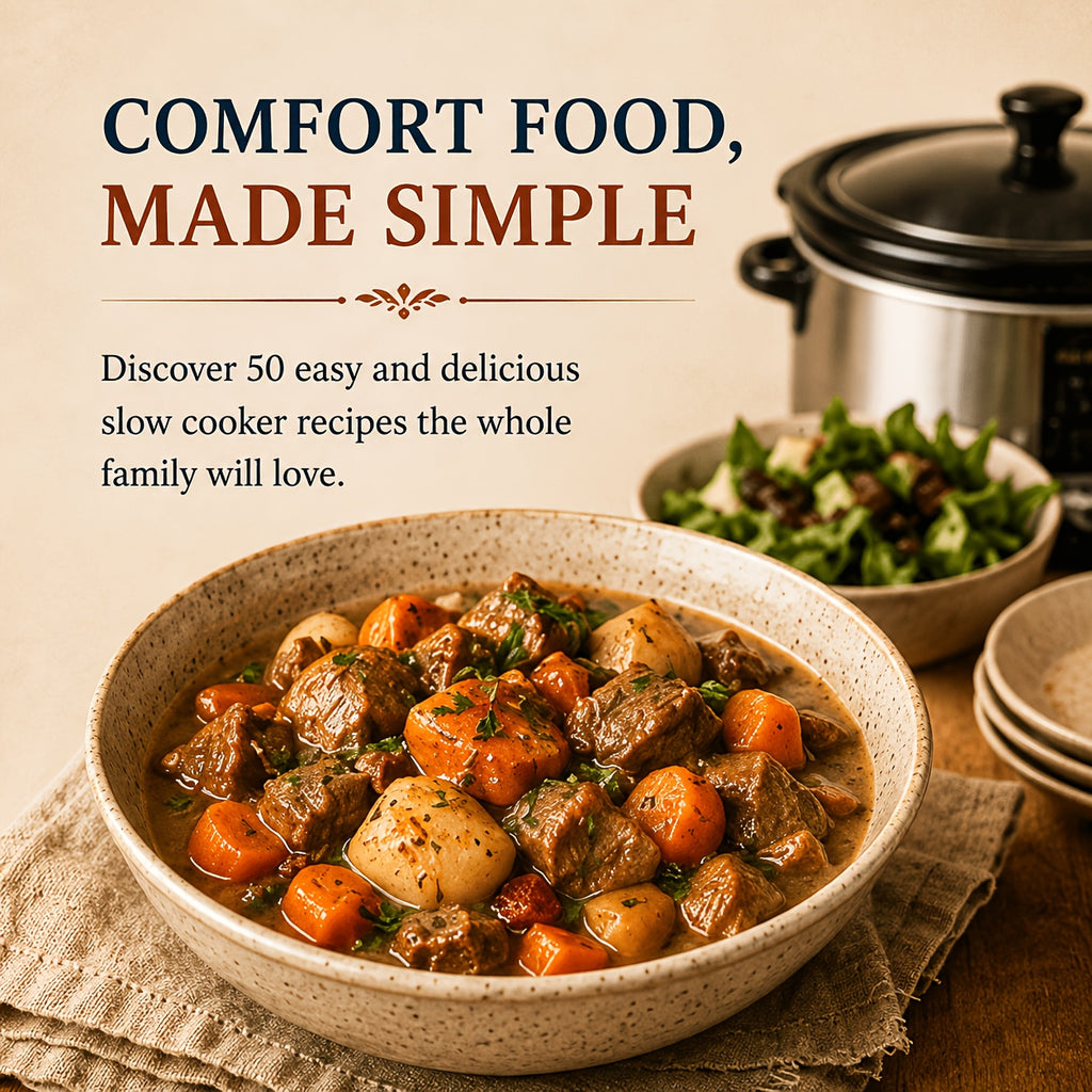 THE ULTIMATE CROCK POT COOKBOOK:50 Simple Slow Cooker Recipes for Easy Family Meals