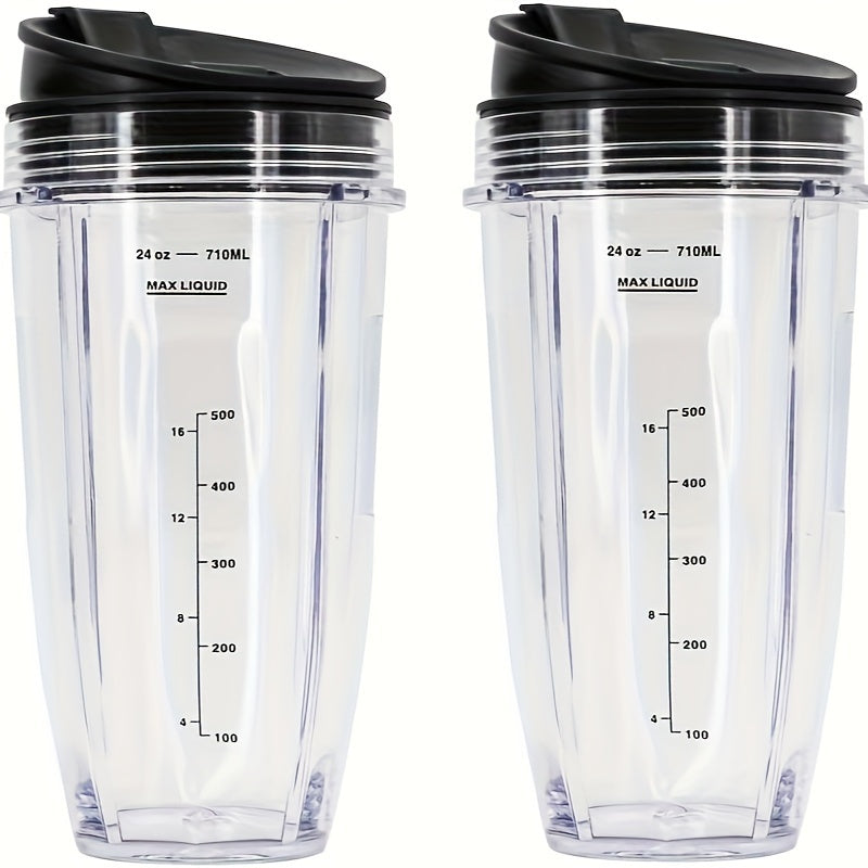 New Dual-blade Replacement Cup for Blending, Portable Juicer Replacement Cup, Suitable for Use in Kitchens and Dining Rooms, a Product for Holiday Use, a Great Gift for Family