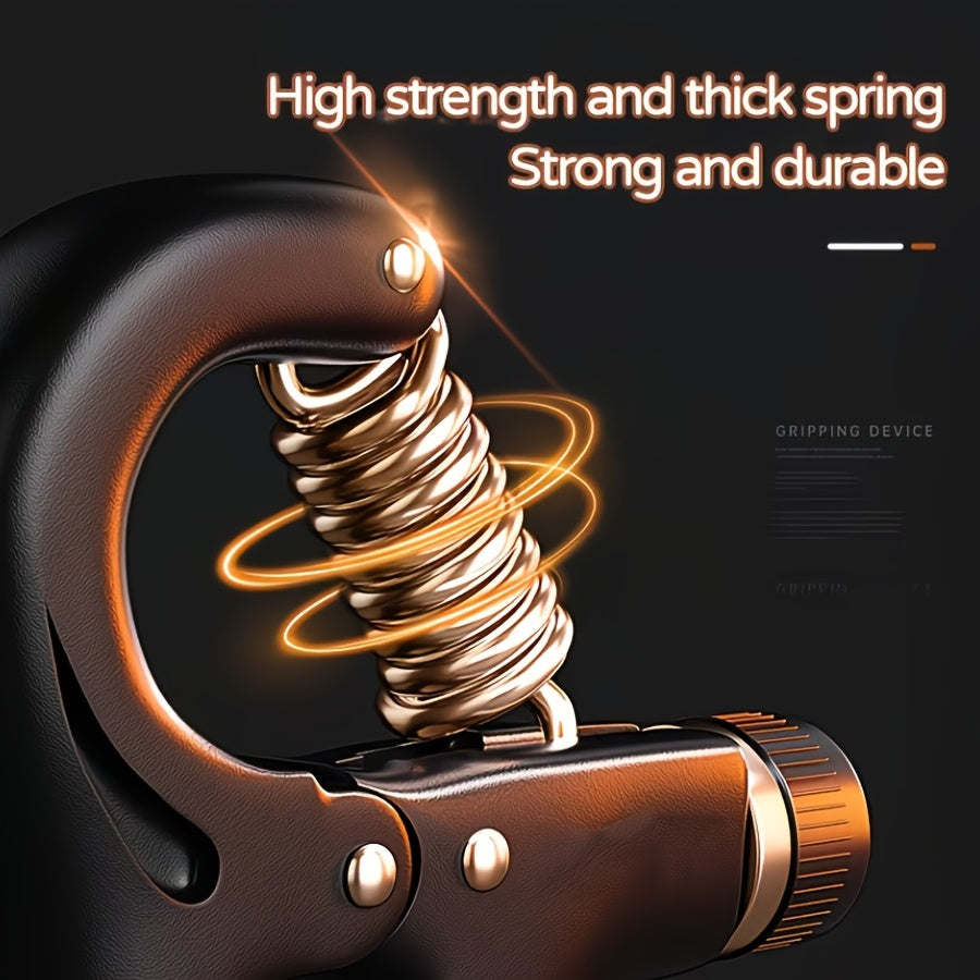 Countable Hand Grip Strengthener, Adjustable Strength 11.02-132.28LB, 22.05-220.46LB Heavy-Duty Hand Gripper for Fitness and Hand Exercise, Wrist Strength, Forearm + Full-Body Muscle Building, Strength Training