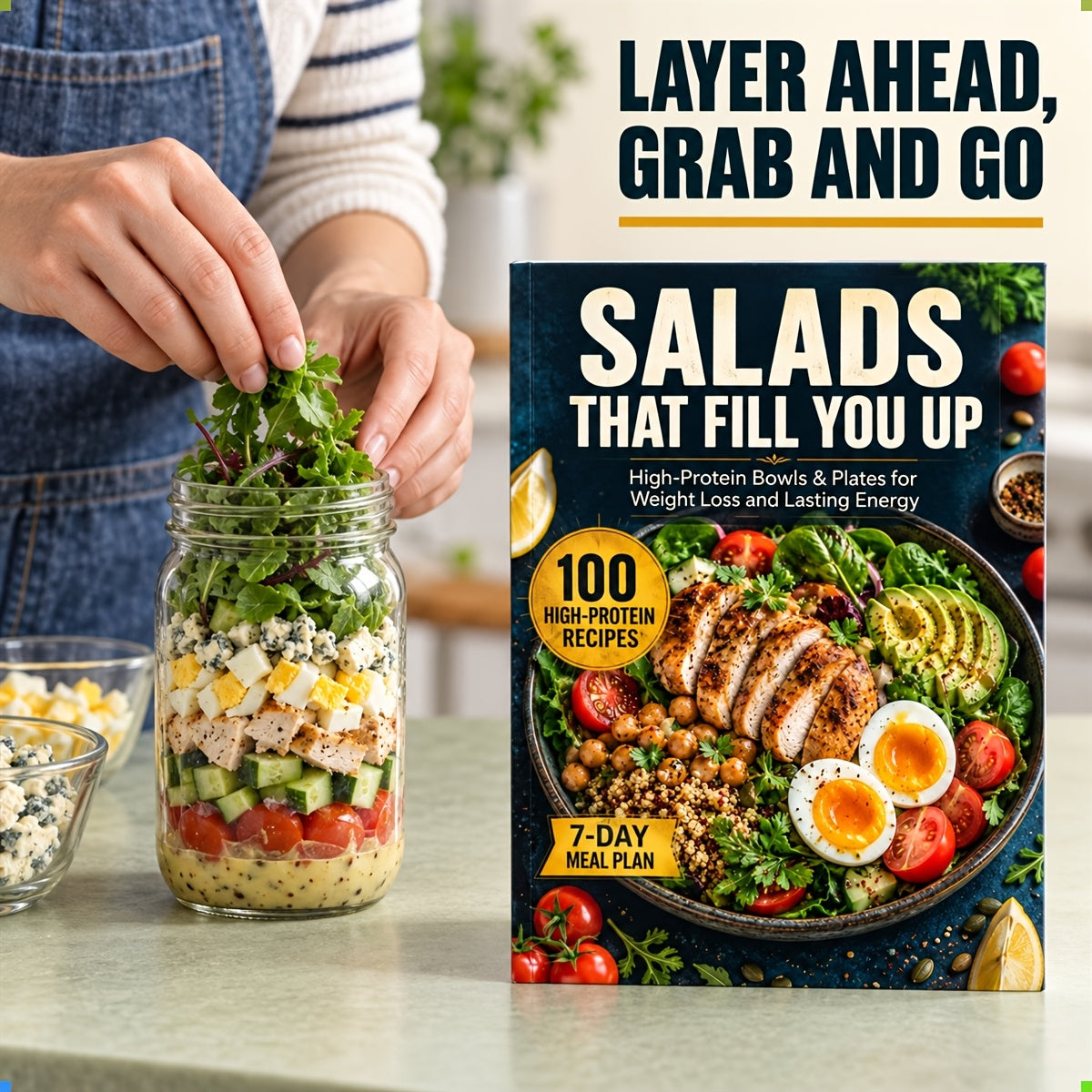 Salads That Fill You Up: High-Protein Bowls and Plates for Weight Loss and Lasting Energy