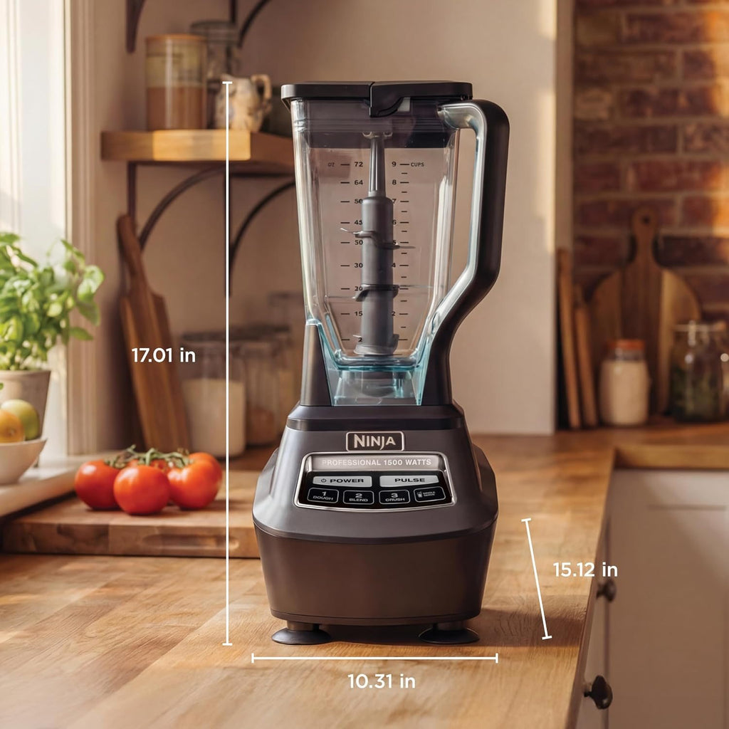 Ninja - Mega Kitchen System 72-Oz. Blender - Black