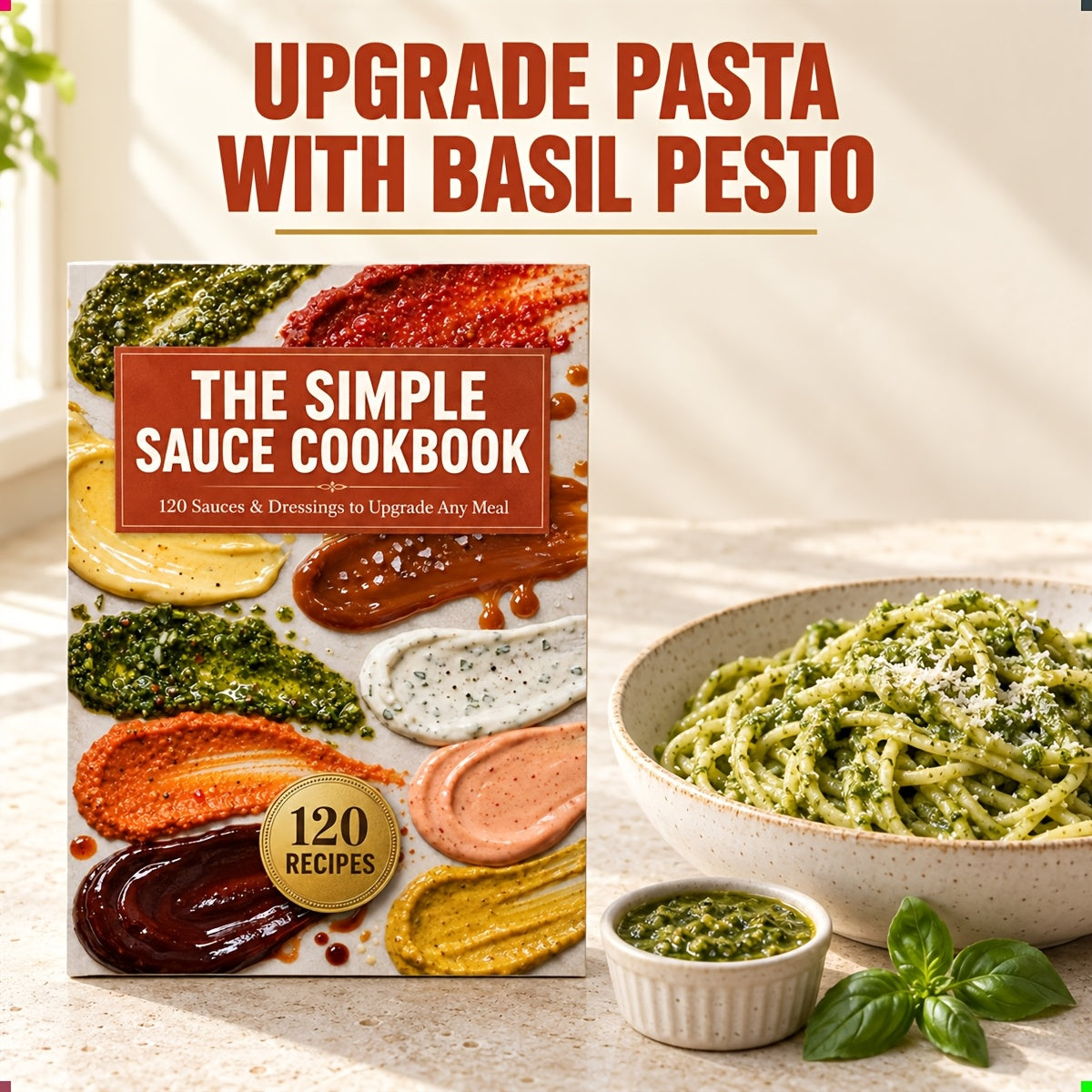 The Simple Sauce Cookbook: 120 Sauces and Dressings to Upgrade Any Meal