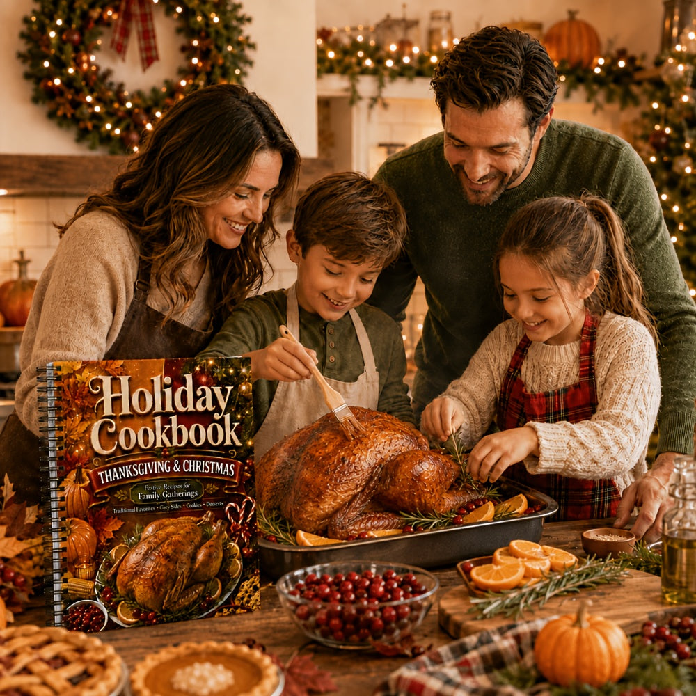 One Cookbook for Both Thanksgiving and Christmas Simplifies Holiday Meal Planning. Find Traditional Favorites, Sides, Cookies, Desserts and Festive Meals-no Need to Search Multiple Books.The Spiral-bound Design Stays Open While You Cook, so Recipes