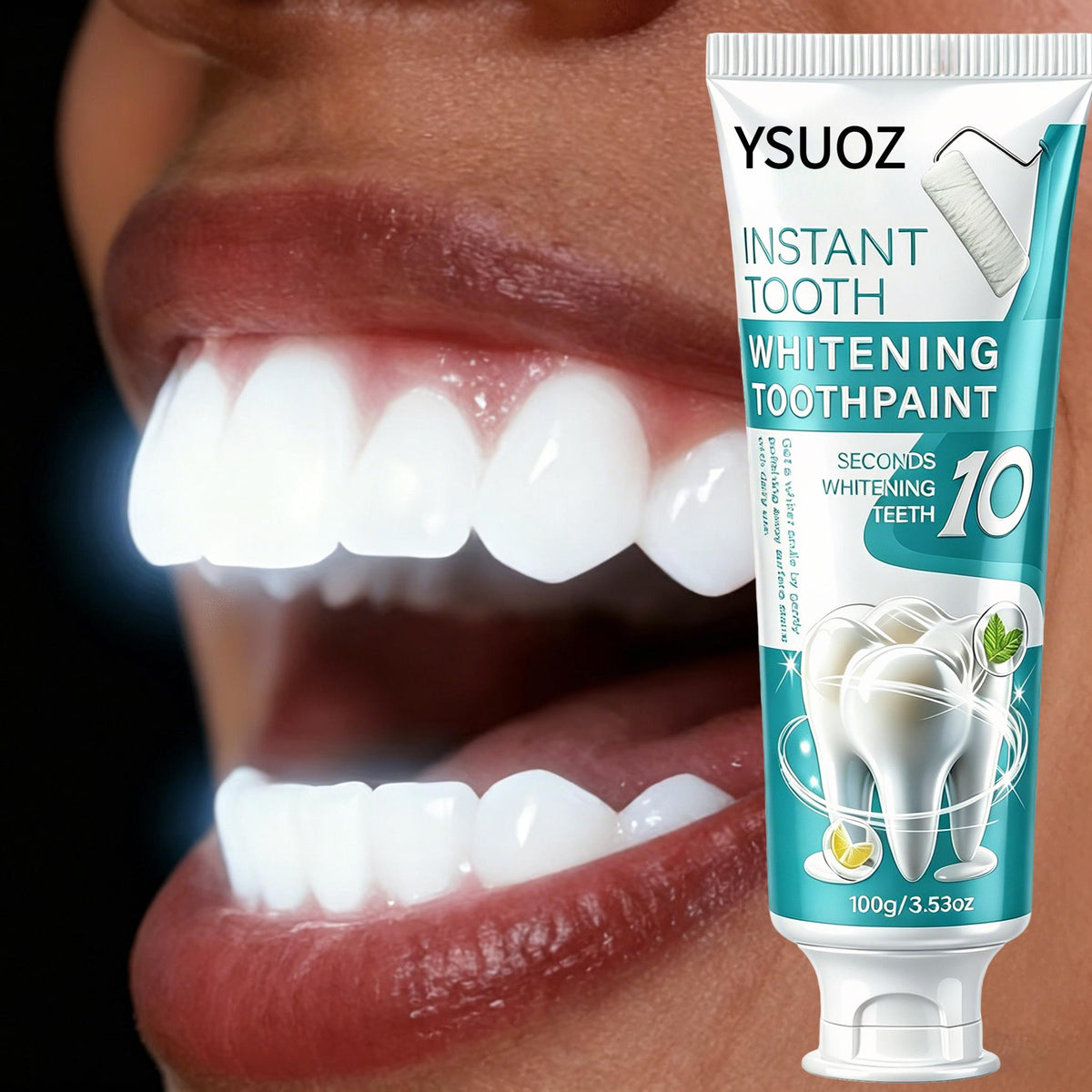 Instantly Whitens Teeth in Seconds, Confidently Shows Off Teeth, Protects Gums, Suitable for Both Men And Women