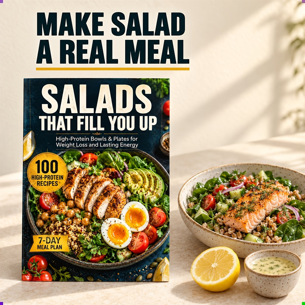 Salads That Fill You Up: High-Protein Bowls and Plates for Weight Loss and Lasting Energy