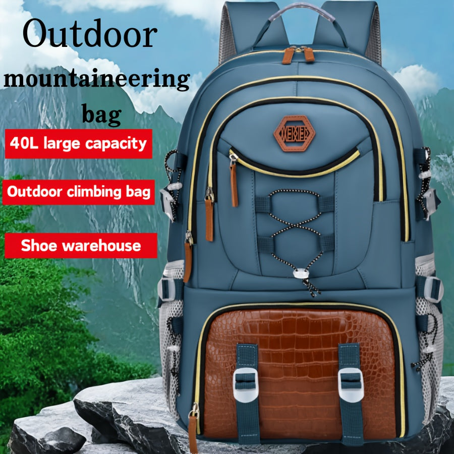 WEIXIER New Multifunctional Men's Fashion Backpack for Short Trips, Business Travel Bag with Multiple Pockets and Large Capacity, Laptop-Friendly, Stylish Casual Shoulder Bag, Commuter Bag, Overnight Stay Bag, Perfect for Students, Work, School