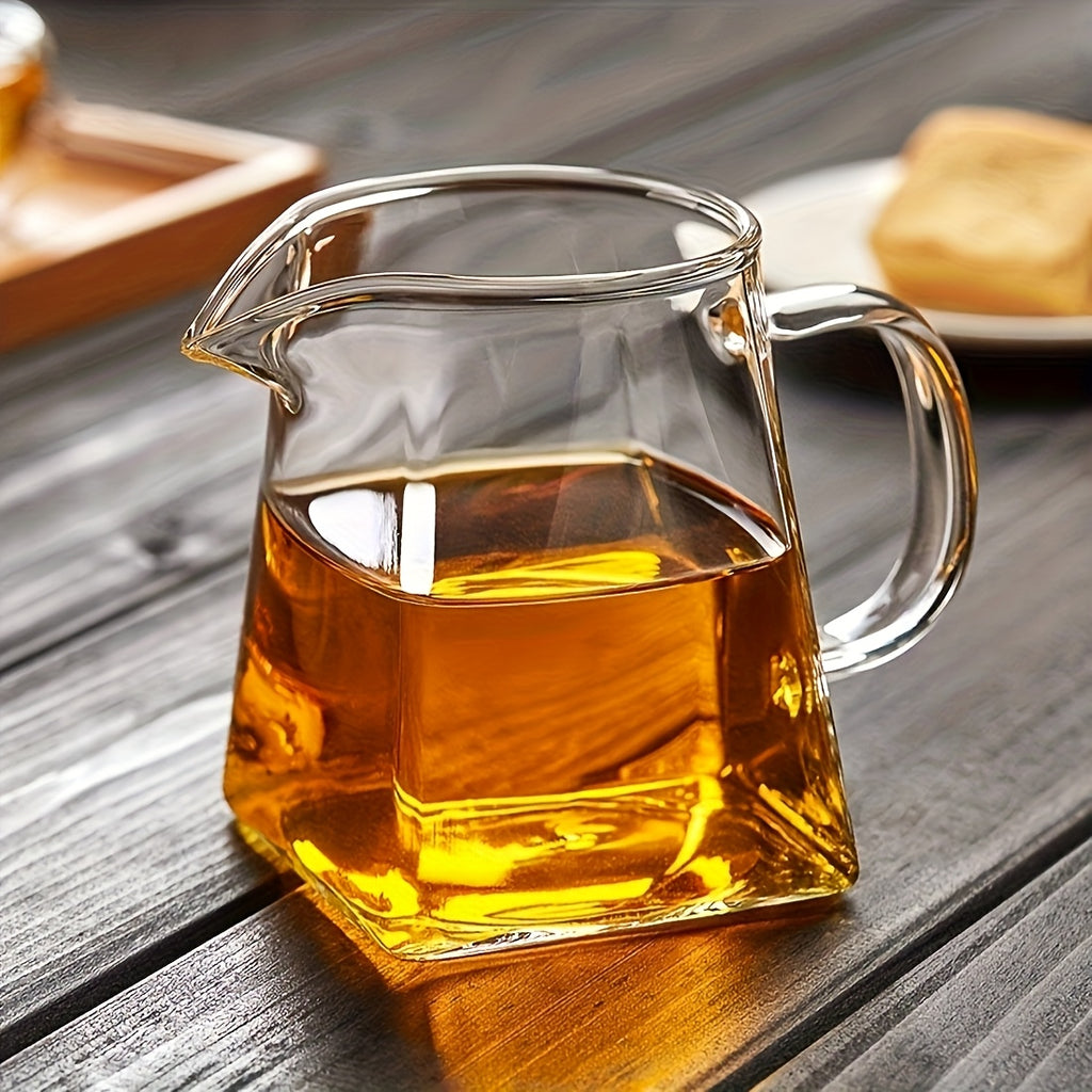 1pc Thick High-Temperature Resistant Glass Teapot with Stainless Steel Filter, Large Capacity for Herbal Tea, Black Tea, And Flower Tea - Ideal for Home Use, No Electricity Required