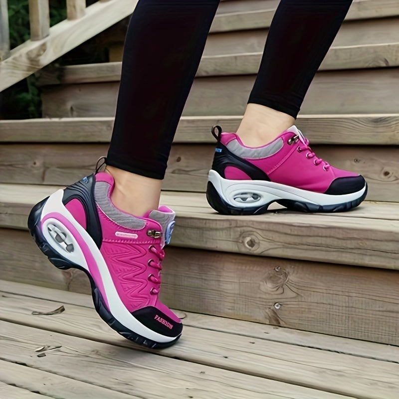 Women'S Low-Top Hiking Sneakers, Low-Top Outdoor Trekking Sports Shoes, Casual Walking And Running Trainers, Women Shoes