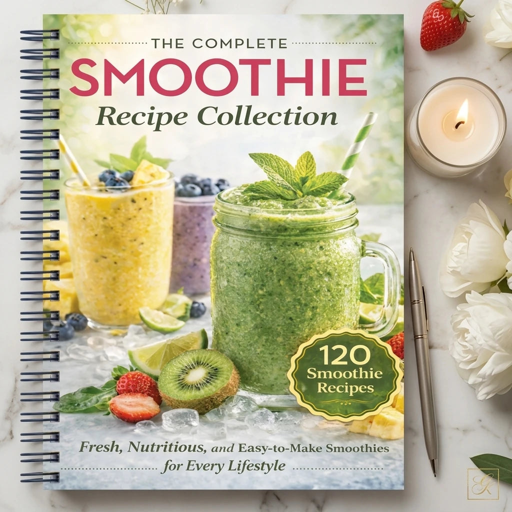 Healthy Smoothie Cookbook Low Sugar High Protein Recipes for Weight Loss Waterproof Coated Diet Guide Fitness Planning