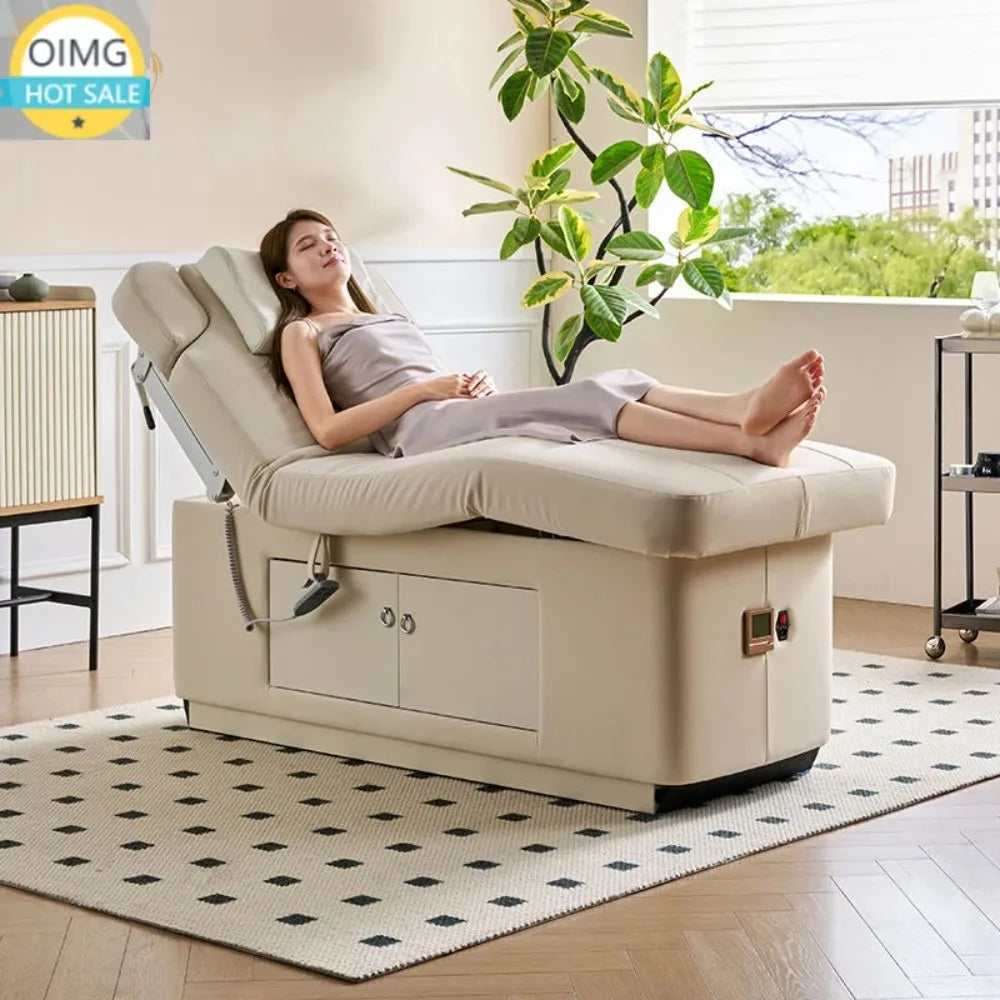 Modern Electric Beauty Beds Heat Spa Bed Massage Table Electric Massage Table Beds for Salon Furniture Massage Table Master
