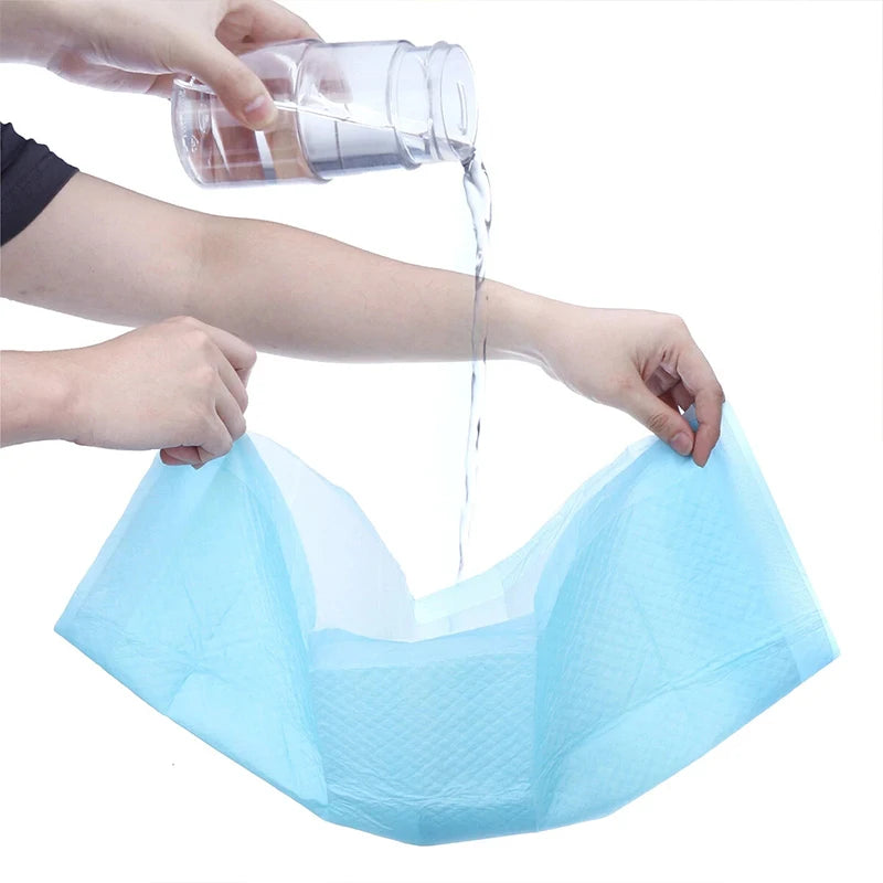 100pc Pet Diapers 45*60cm/60*90cm Cats Dog Diapers Super Absorbent Pet Diaper Dog Pee Pad Quick Dry Disposable Urine Nappy Mat