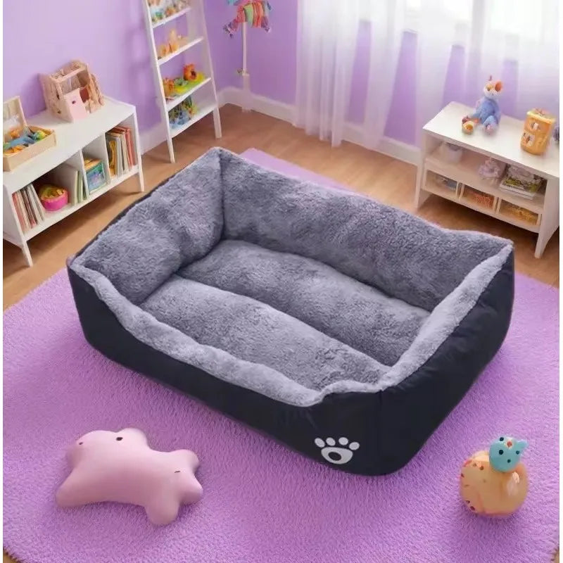 Soft Plush Sleeping Pad for Small Cats and Dogs, Comfortable Cozy Bed for Puppies and Tiny Breeds