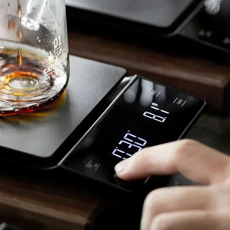 Smart Coffee Kitchen Food with Timer Digital Electronic Scale Mini Home Weighing Scale Balança Digital Portatil  Весы Кухонные