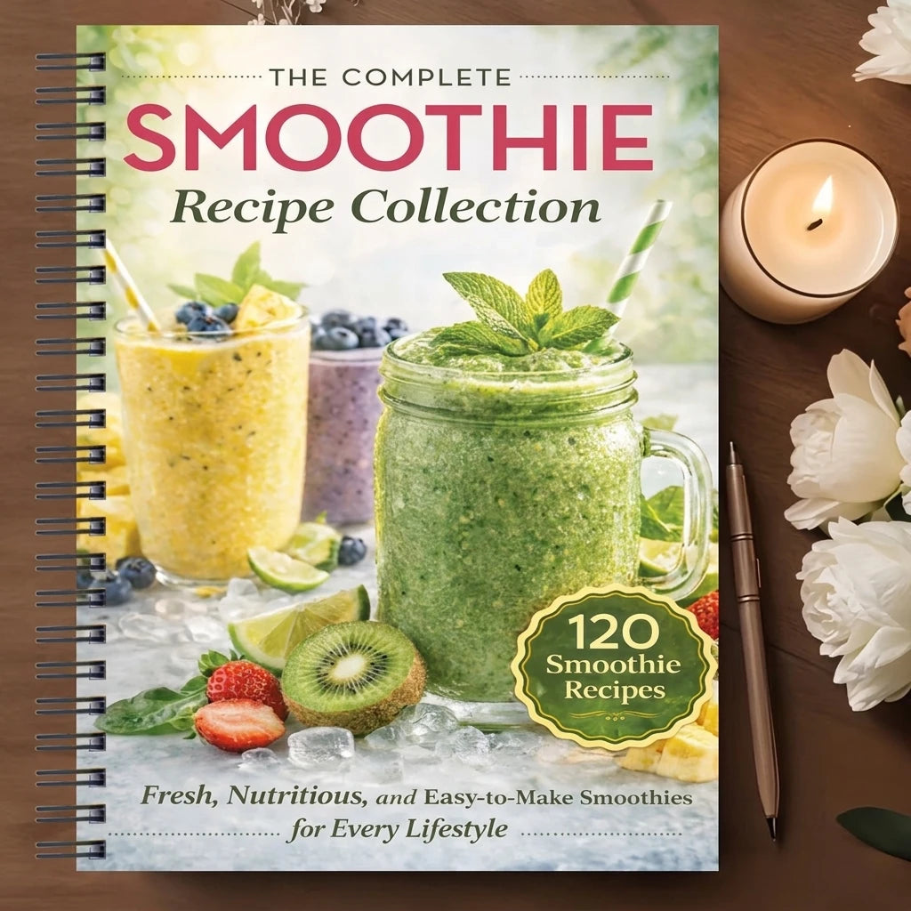 Healthy Smoothie Cookbook Low Sugar High Protein Recipes for Weight Loss Waterproof Coated Diet Guide Fitness Planning