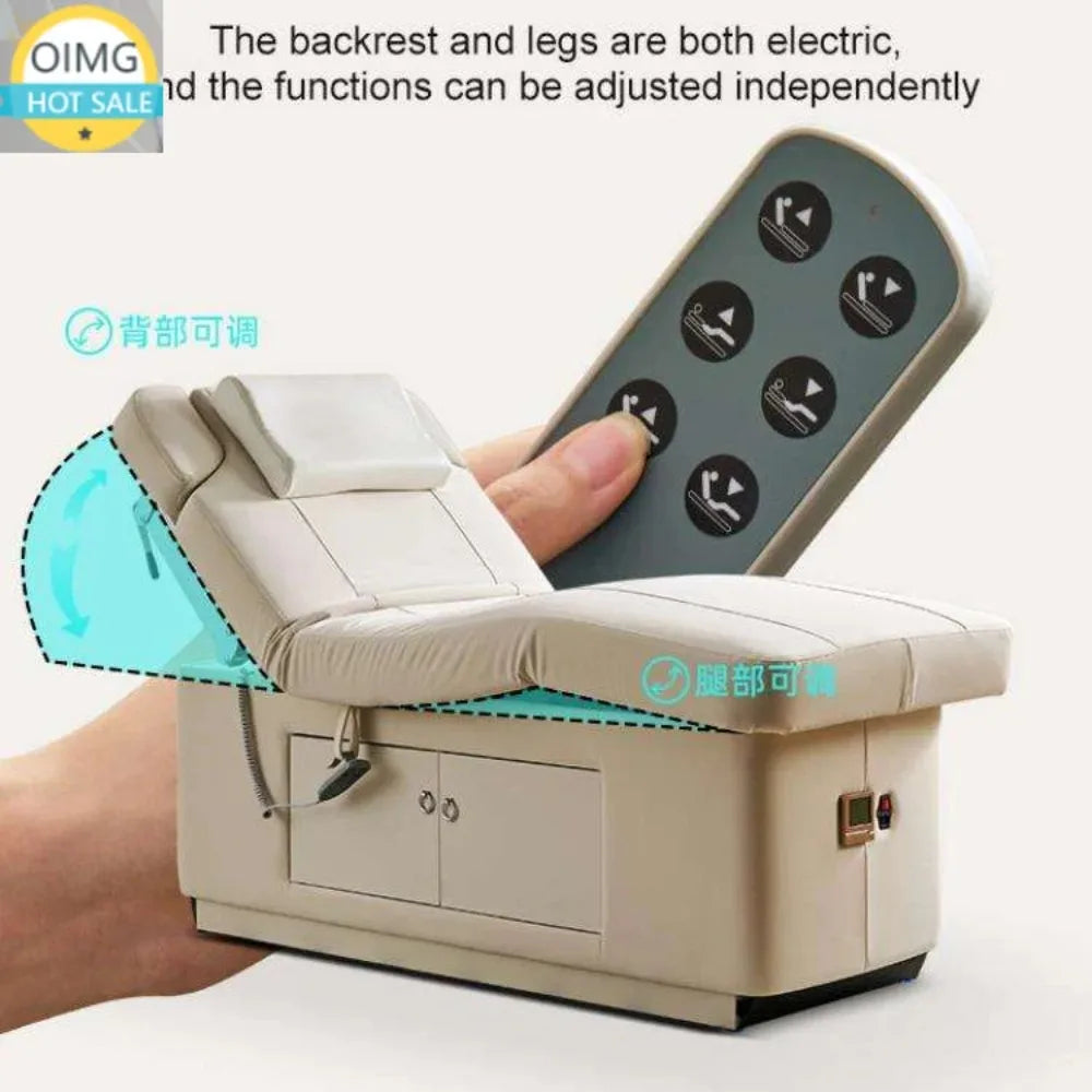 Modern Electric Beauty Beds Heat Spa Bed Massage Table Electric Massage Table Beds for Salon Furniture Massage Table Master