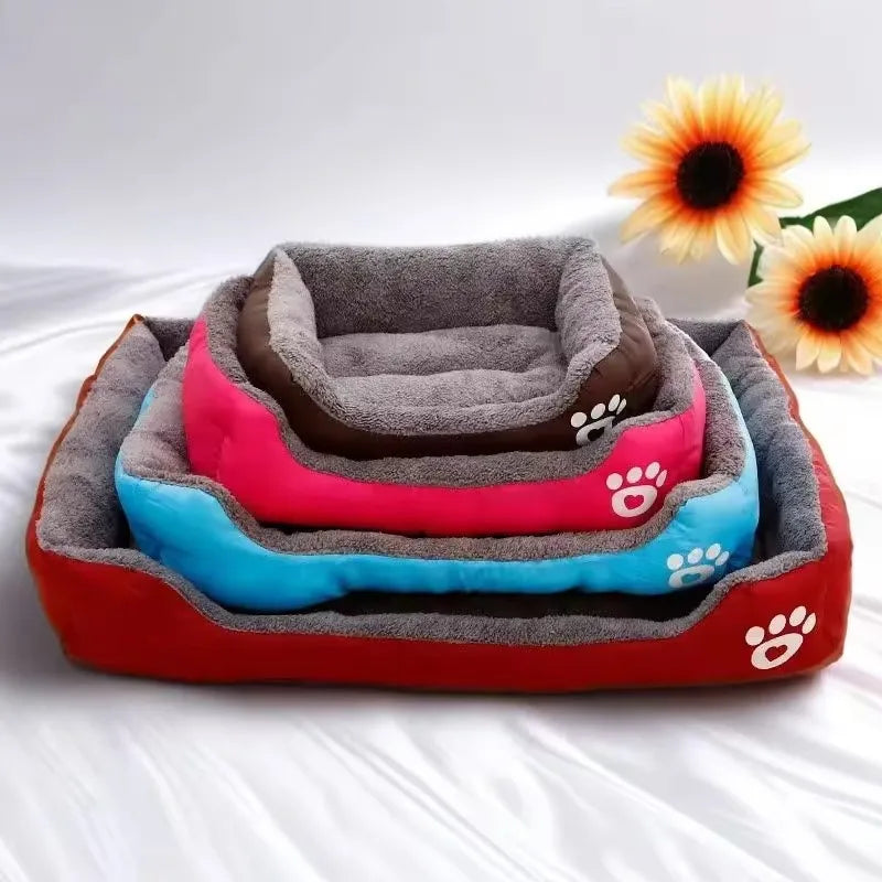 Soft Plush Sleeping Pad for Small Cats and Dogs, Comfortable Cozy Bed for Puppies and Tiny Breeds