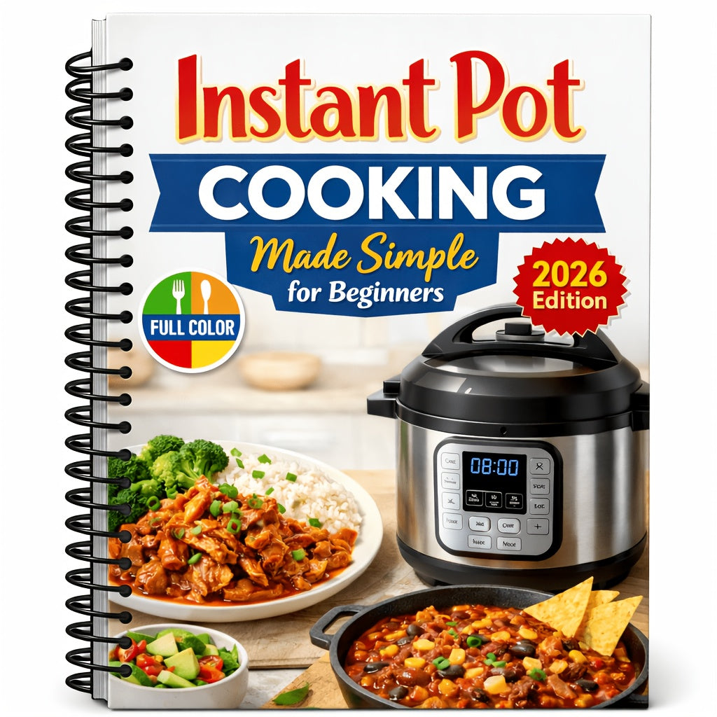 Instant Pot Cookbook for Beginners with Easy Everyday Pressure Cooker Recipes