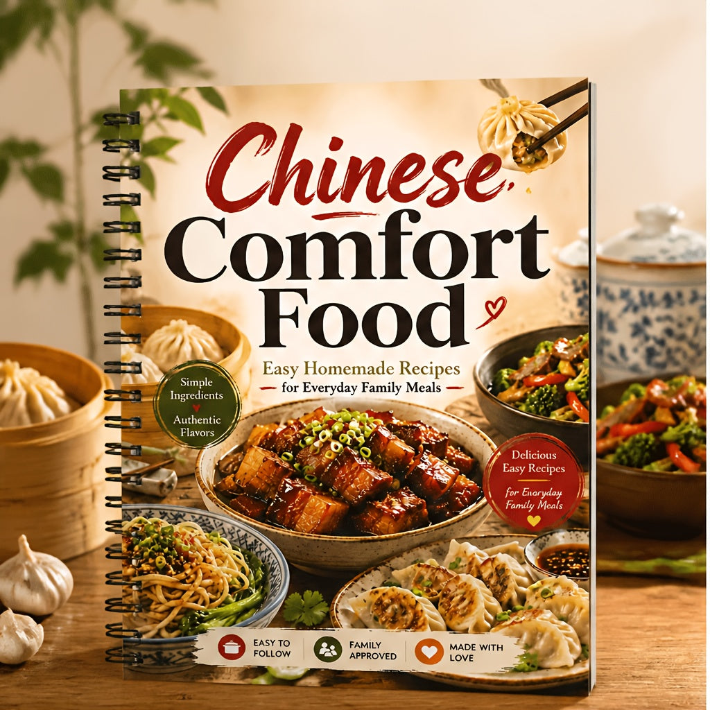 Chinese Cookbook for Beginners Easy Authentic Chinese Comfort Food Recipes for Everyday Family Meals
