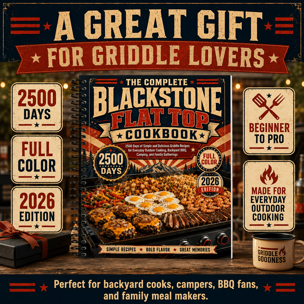 The Complete Blackstone Bakeware Cookbook-Covering 2500 Days of Simple and Delicious Teppanyaki Recipes for Everyday Outdoor Cooking, Backyard Barbecues, Camping and Family Reunions (Spiral Binding)