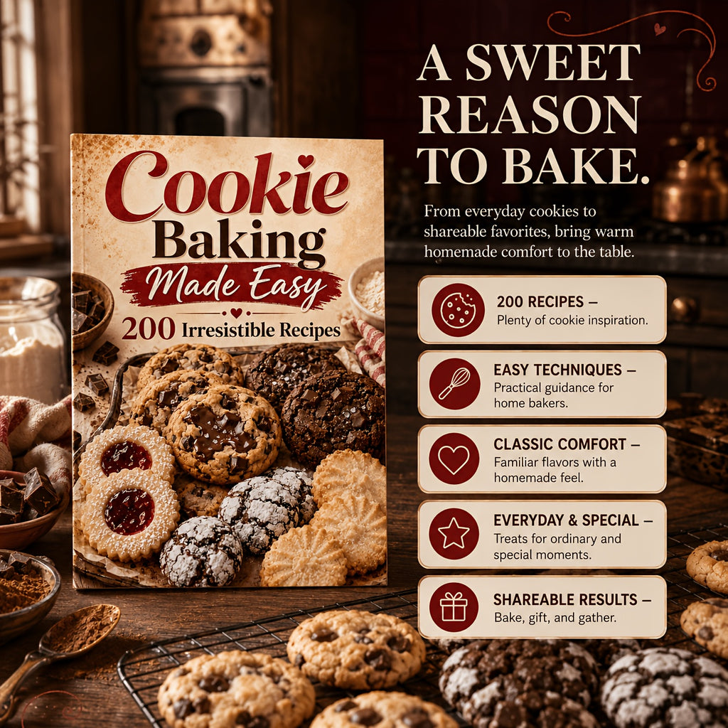 Cookie Baking Made Easy 200 Irresistible Recipes