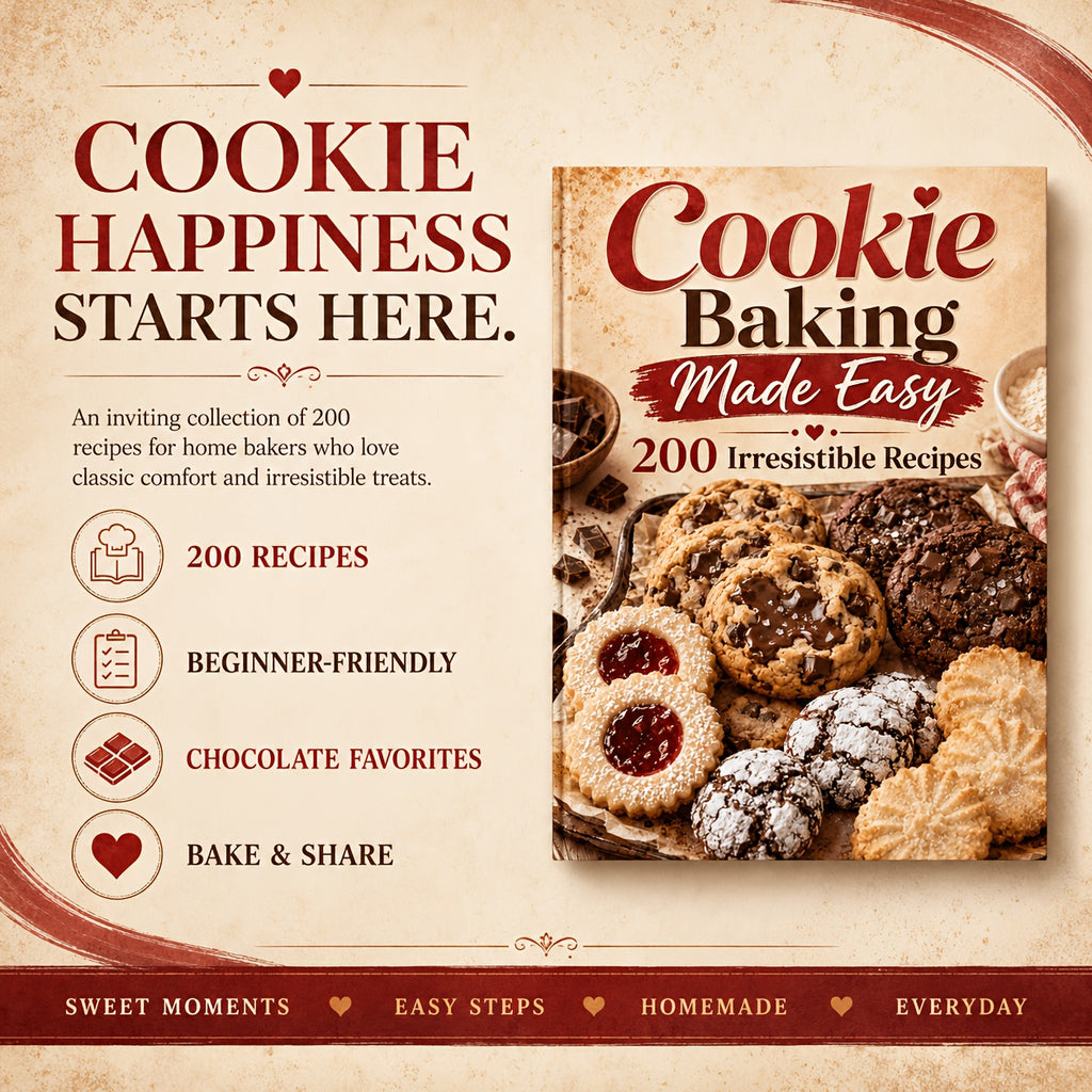 Cookie Baking Made Easy 200 Irresistible Recipes