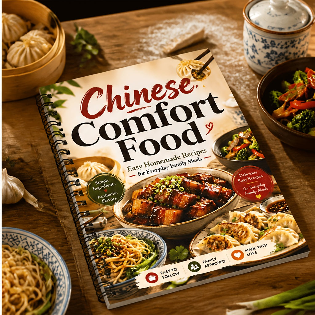 Chinese Cookbook for Beginners Easy Authentic Chinese Comfort Food Recipes for Everyday Family Meals