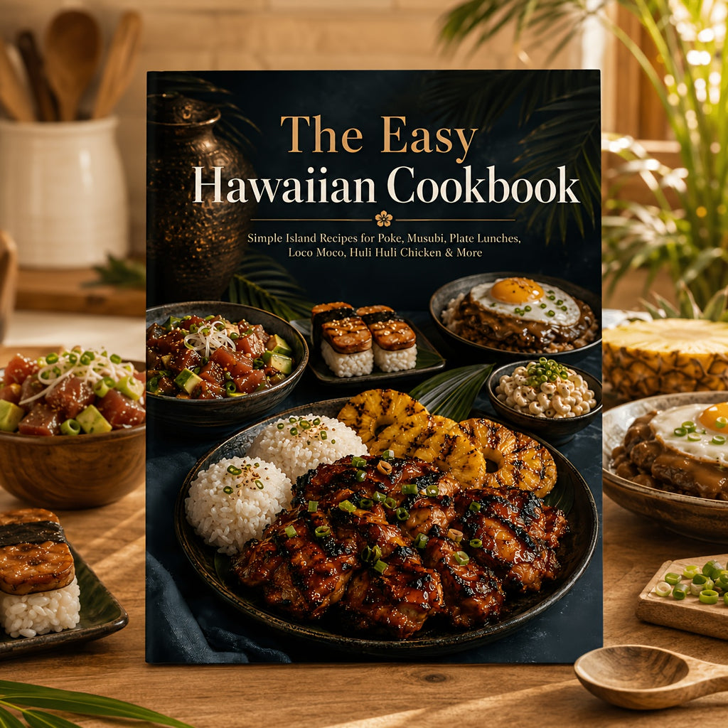 The Easy Hawaiian Cookbook-Simple Island Recipes for Poke, Musubi, Plate Lunches, Loco Moco, Huli Huli Chicken & More