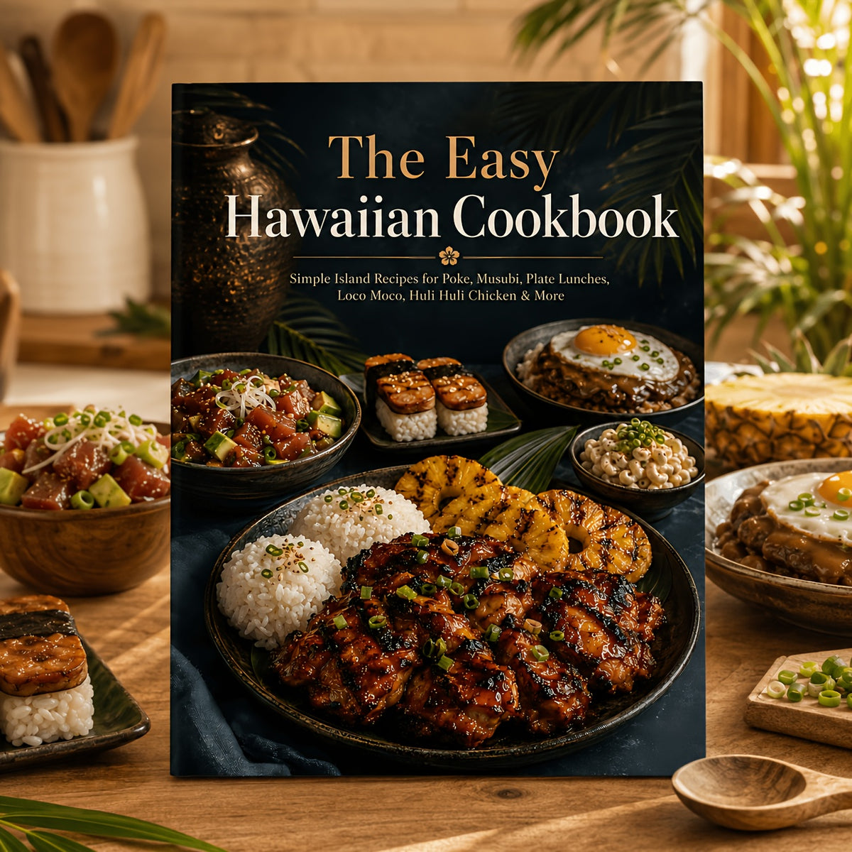The Easy Hawaiian Cookbook-Simple Island Recipes for Poke, Musubi, Plate Lunches, Loco Moco, Huli Huli Chicken & More