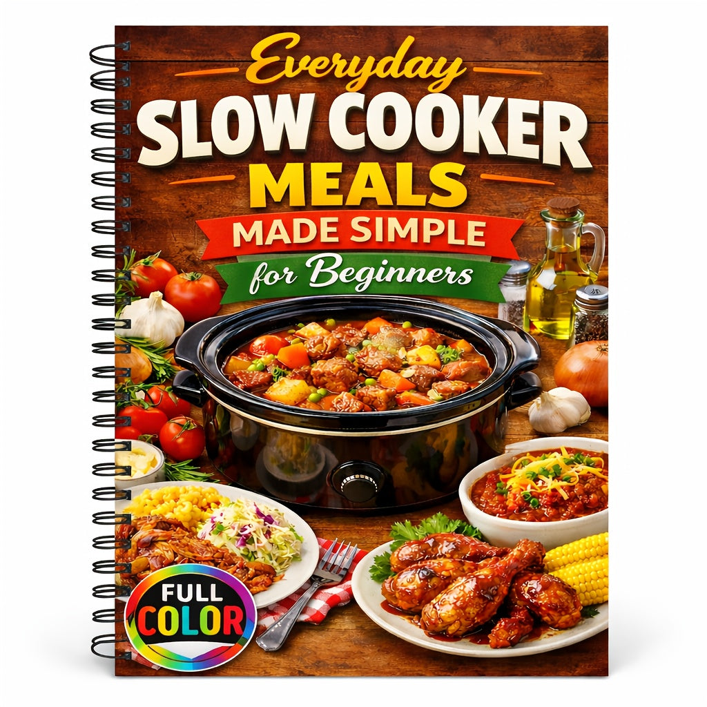 Beginner Slow Cooker Cookbook with Easy, Flavorful Recipes for Everyday Meals