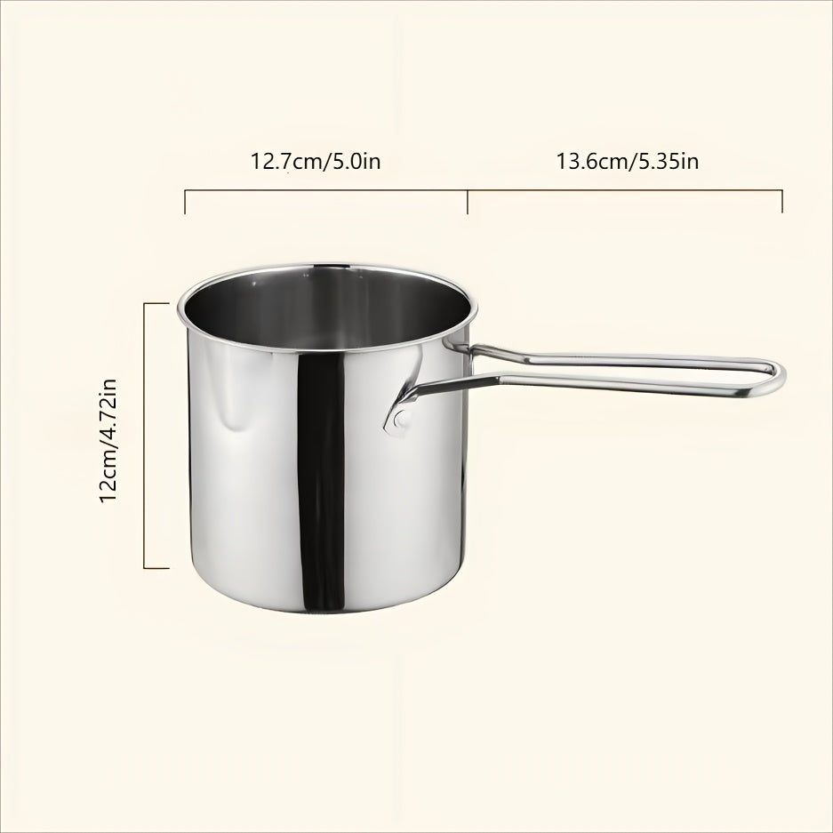 1set/3pcs stainless steel tempura fryer, with basket deep fryer, multi-purpose cookware set.